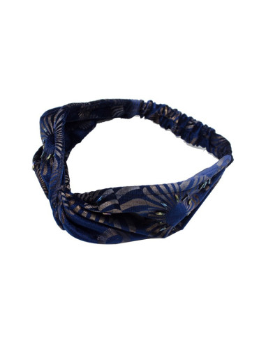 Turbante Delicate Velvety Sadie Azul