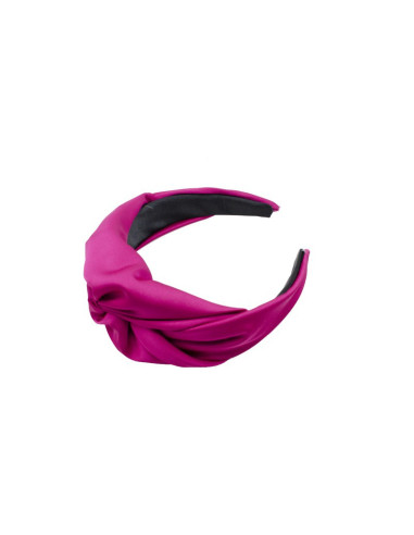 Diadema de Fiesta Tejido Satinado color Fucsia Pressume