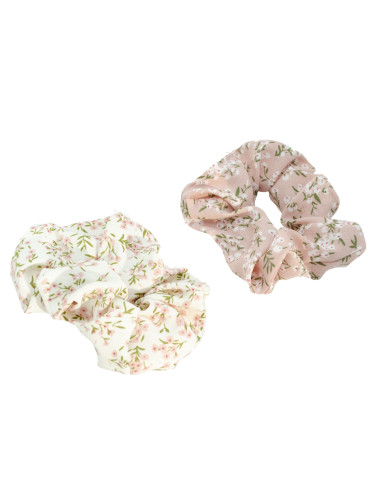 Pack 2 scrunchies flores